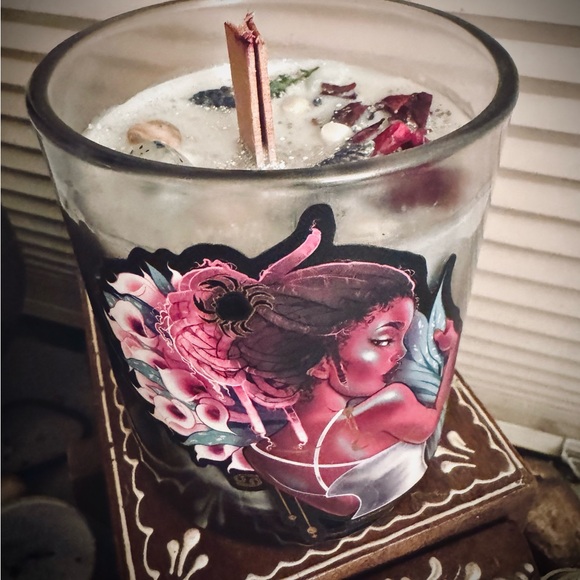 Cancer ♋️ Crystal Candle - Picture 7 of 10